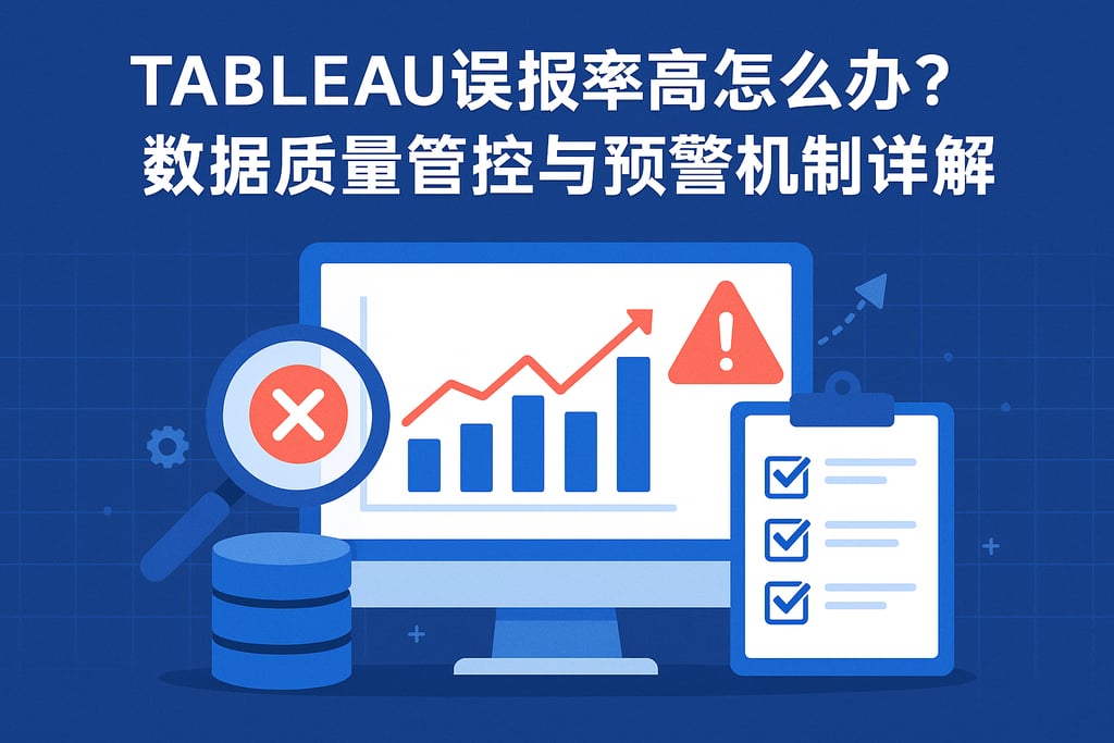 Tableau误报率高怎么办？数据质量管控与预警机制详解