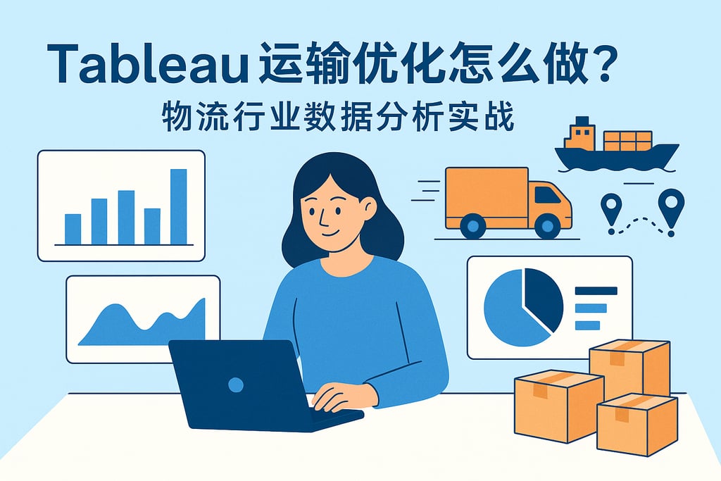 Tableau运输优化怎么做？物流行业数据分析实战