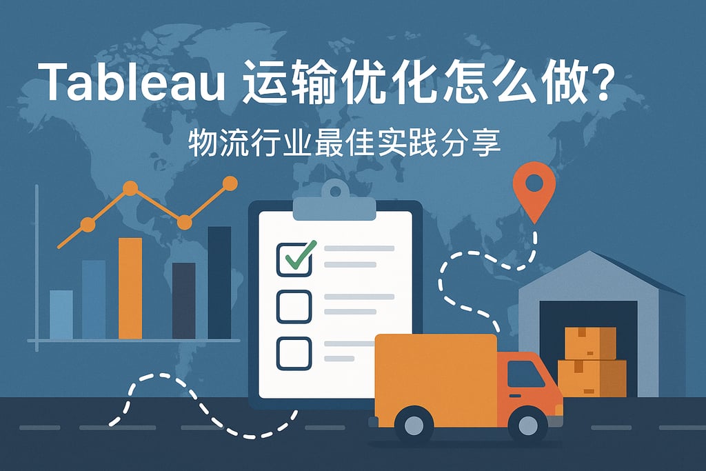 Tableau运输优化怎么做？物流行业最佳实践分享