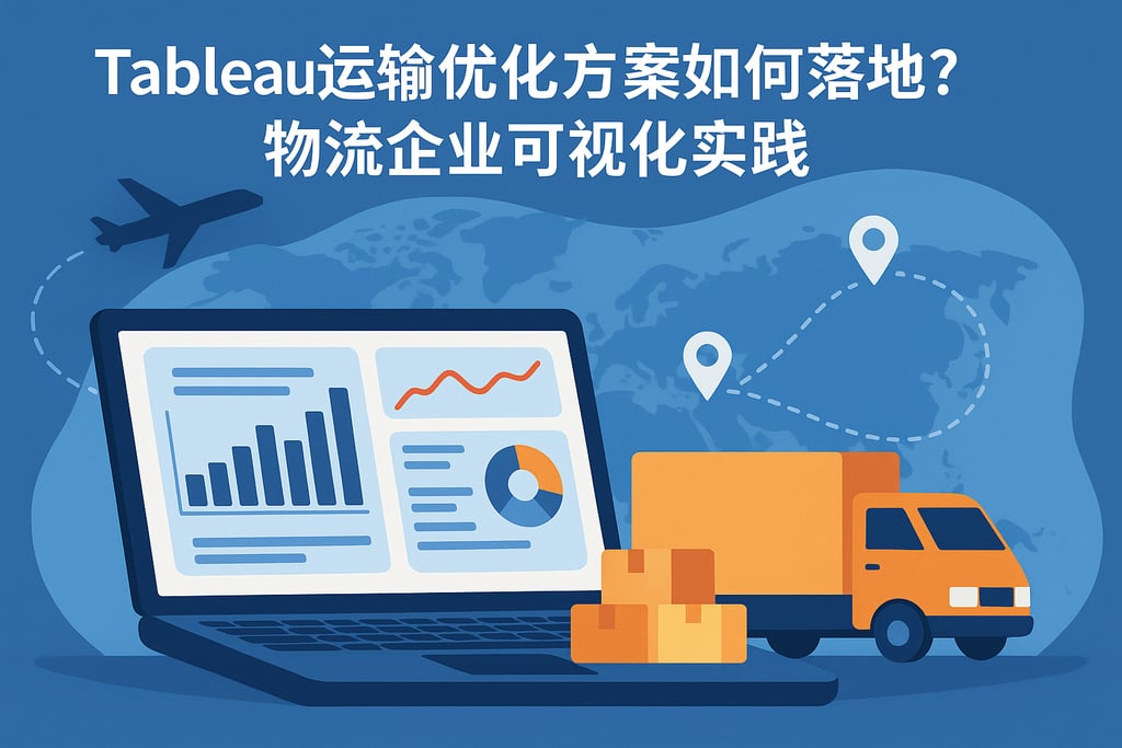 Tableau运输优化方案如何落地？物流企业可视化实践