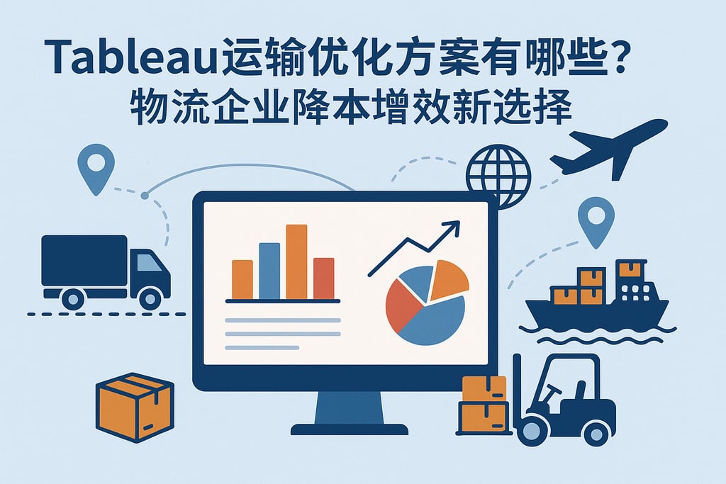 Tableau运输优化方案有哪些？物流企业降本增效新选择