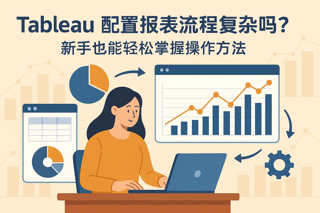 Tableau配置报表流程复杂吗？新手也能轻松掌握操作方法