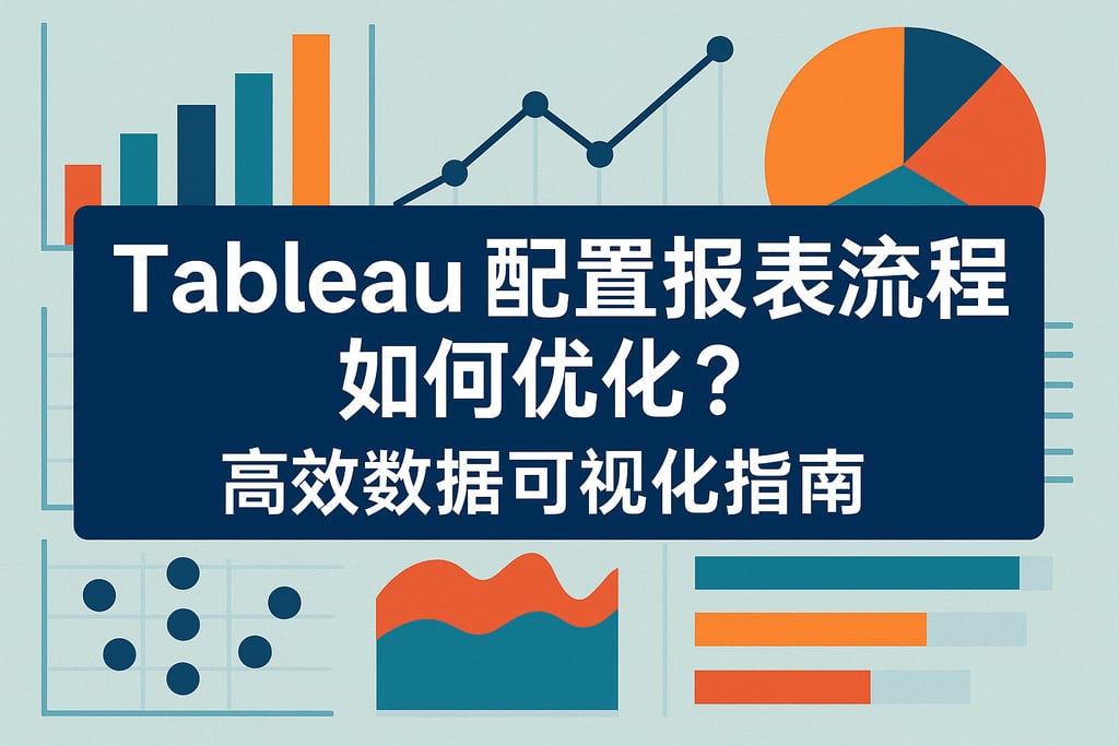 Tableau配置报表流程如何优化？高效数据可视化指南