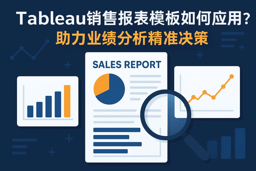 Tableau销售报表模板如何应用？助力业绩分析精准决策