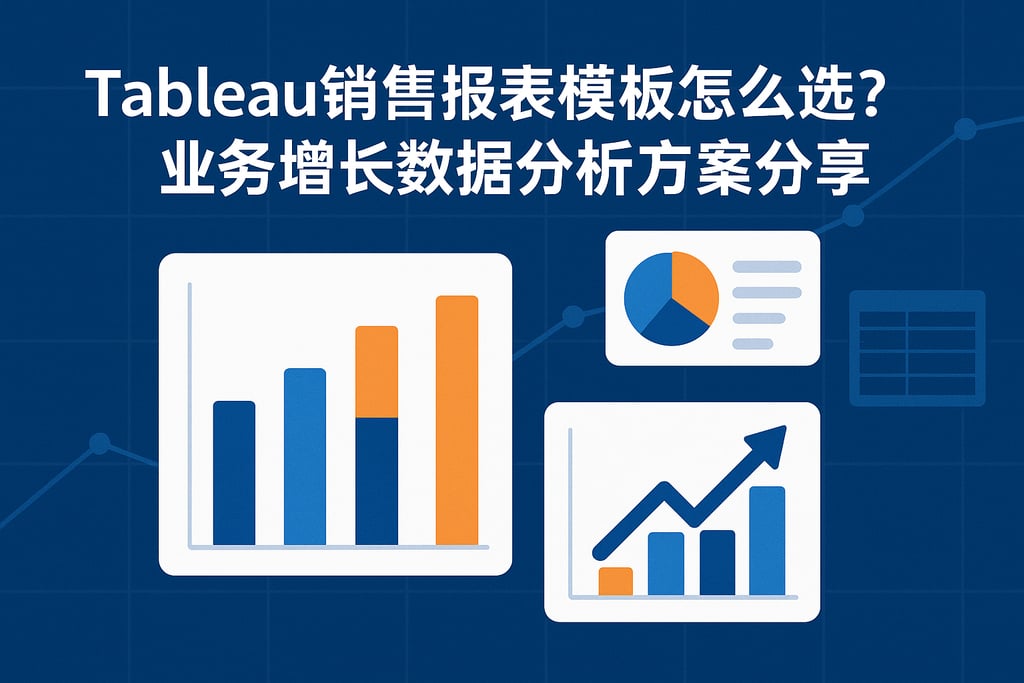 Tableau销售报表模板怎么选？业务增长数据分析方案分享