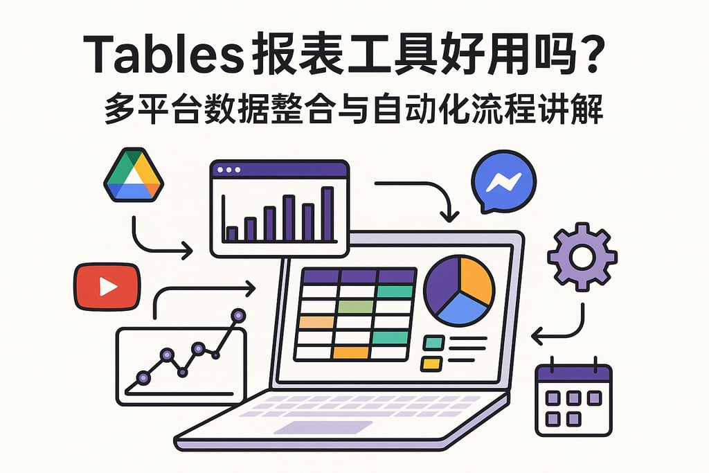 Tables报表工具好用吗？多平台数据整合与自动化流程讲解