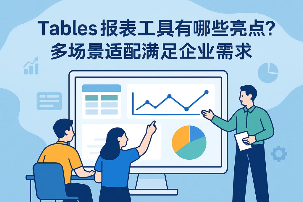 Tables报表工具有哪些亮点？多场景适配满足企业需求