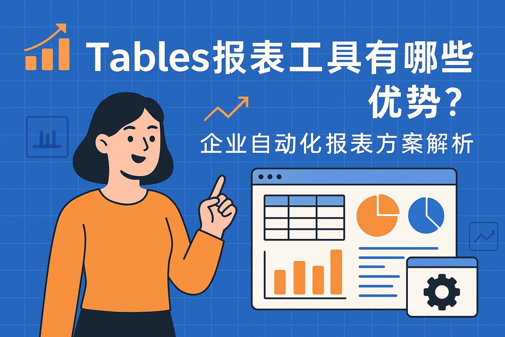 Tables报表工具有哪些优势？企业自动化报表方案解析