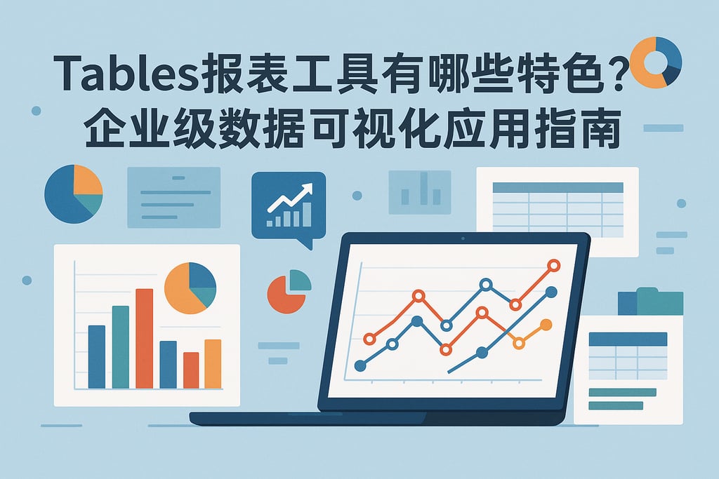 Tables报表工具有哪些特色？企业级数据可视化应用指南