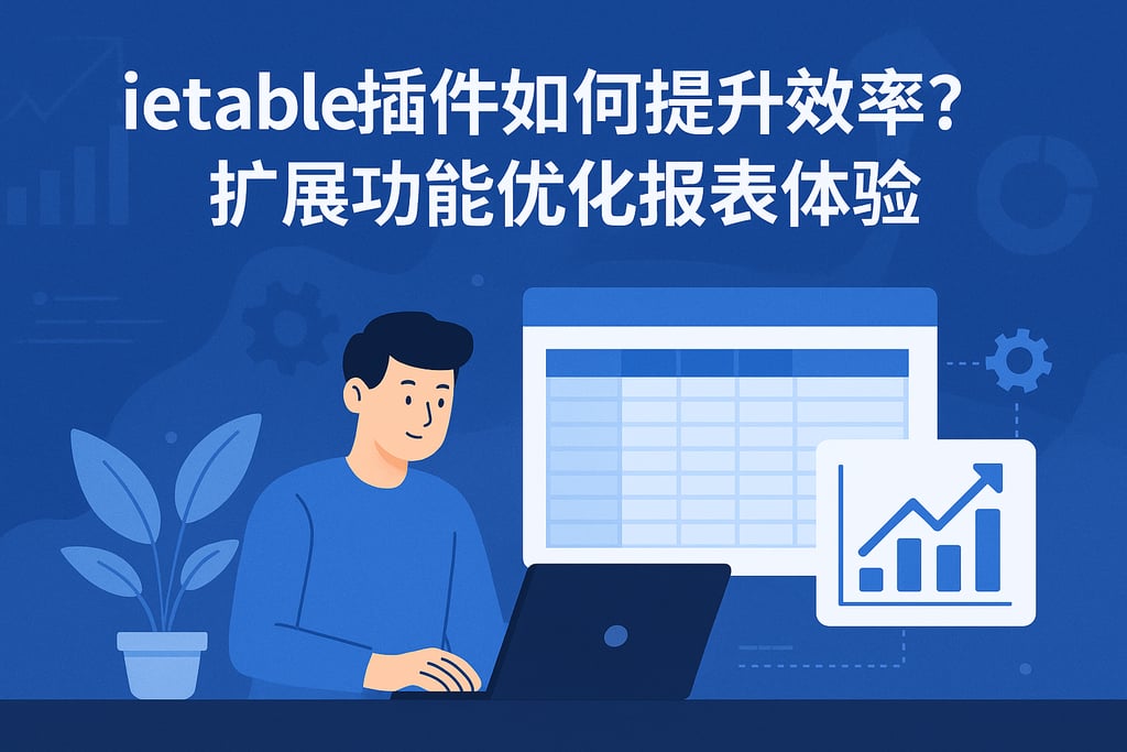 ietable插件如何提升效率？扩展功能优化报表体验