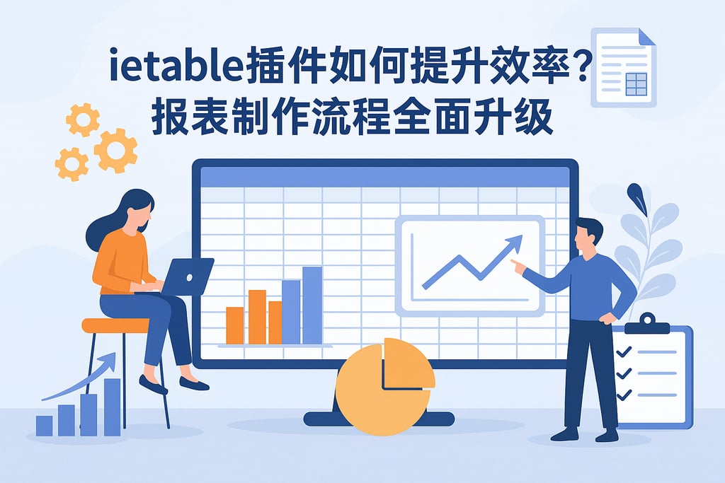ietable插件如何提升效率？报表制作流程全面升级