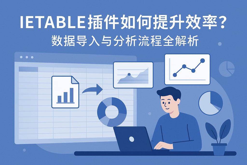 ietable插件如何提升效率？数据导入与分析流程全解析