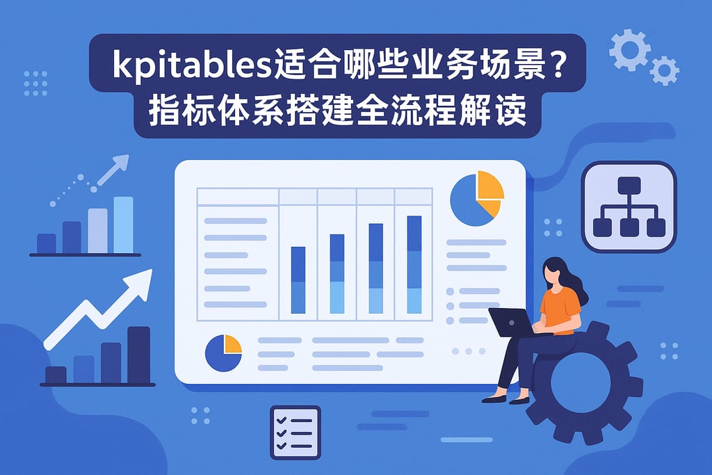 kpitables适合哪些业务场景？指标体系搭建全流程解读