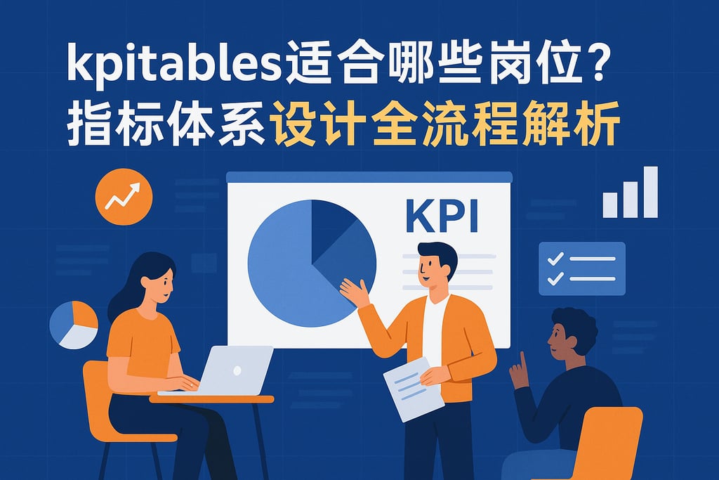 kpitables适合哪些岗位？指标体系设计全流程解析