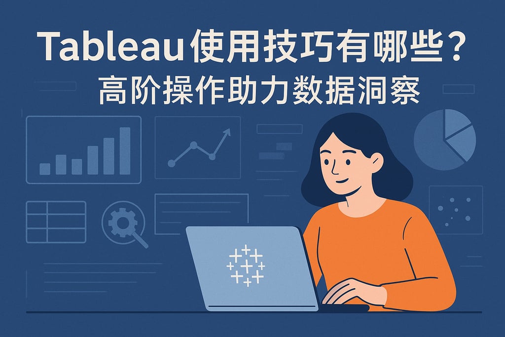 tableau使用技巧有哪些？高阶操作助力数据洞察