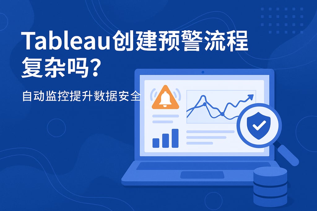 tableau创建预警流程复杂吗？自动监控提升数据安全