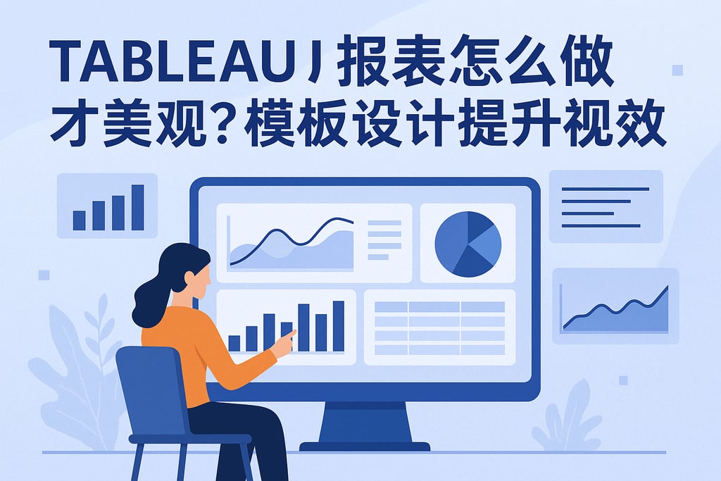 tableau报表怎么做才美观？模板设计提升视觉效果
