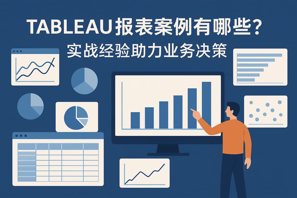 tableau报表案例有哪些？实战经验助力业务决策