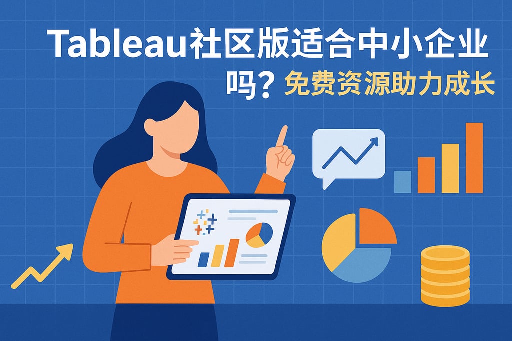 tableau社区版适合中小企业吗？免费资源助力成长