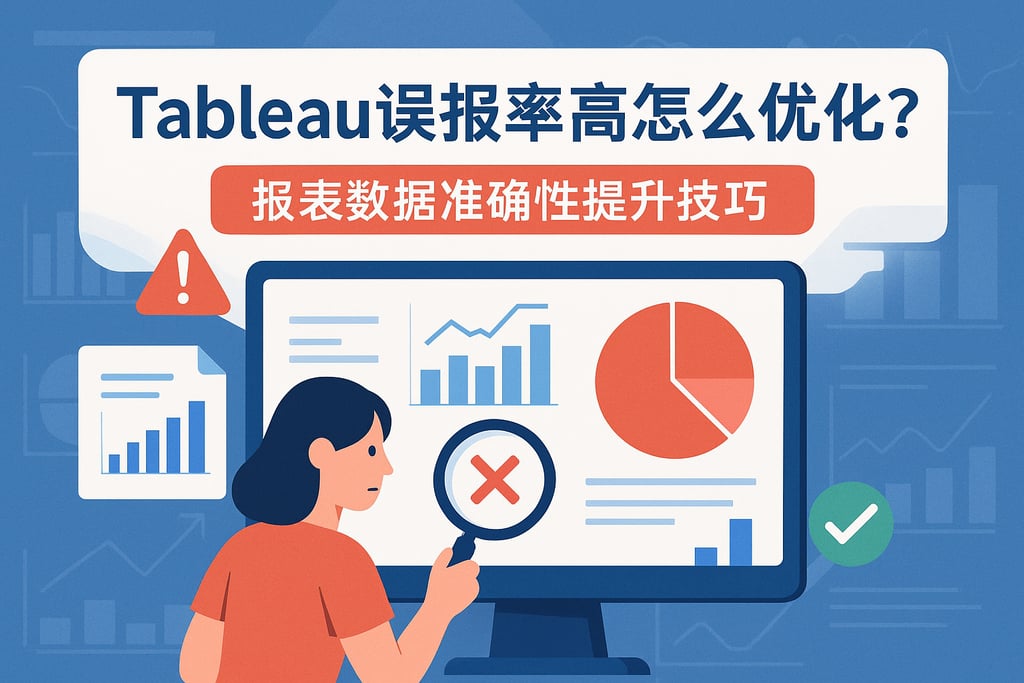 tableau误报率高怎么优化？报表数据准确性提升技巧