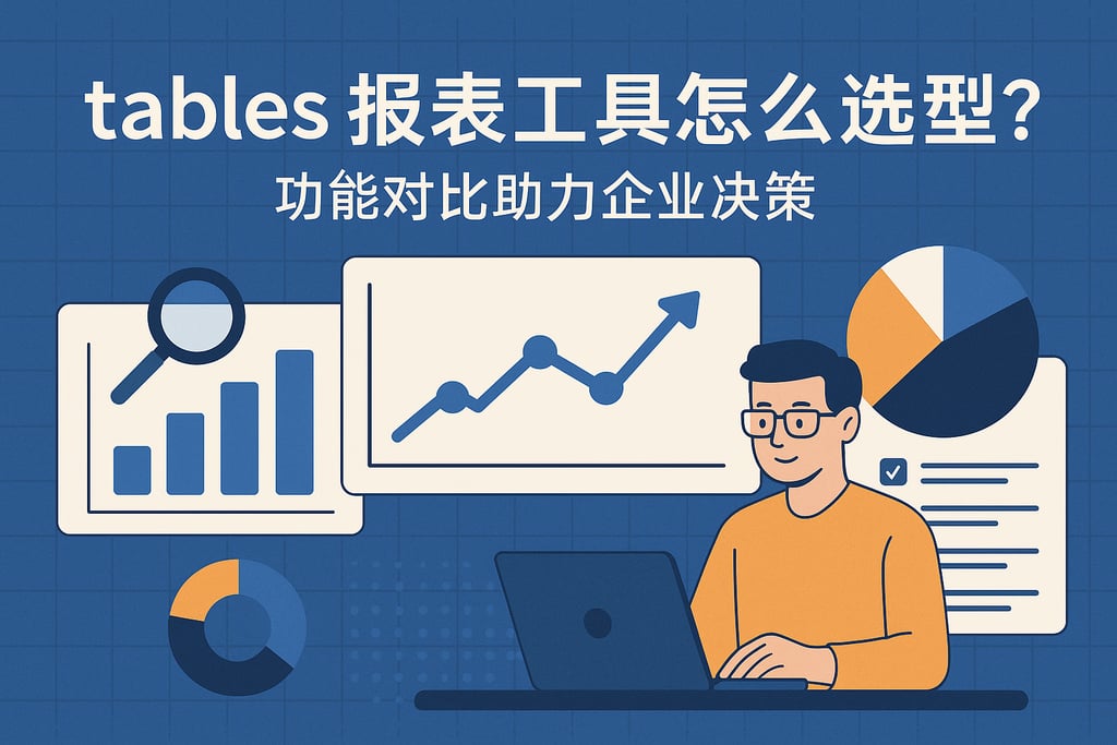 tables报表工具怎么选型？功能对比助力企业决策