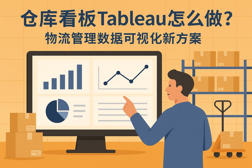 仓库看板Tableau怎么做？物流管理数据可视化新方案