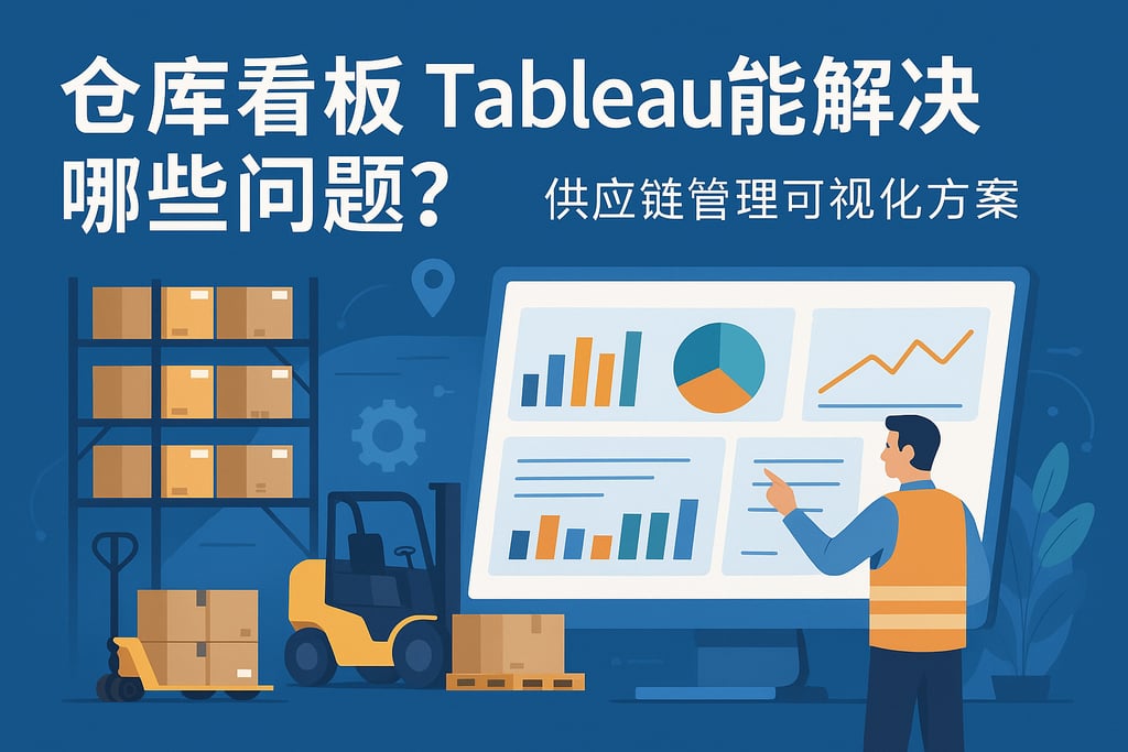 仓库看板tableau能解决哪些问题？供应链管理可视化方案