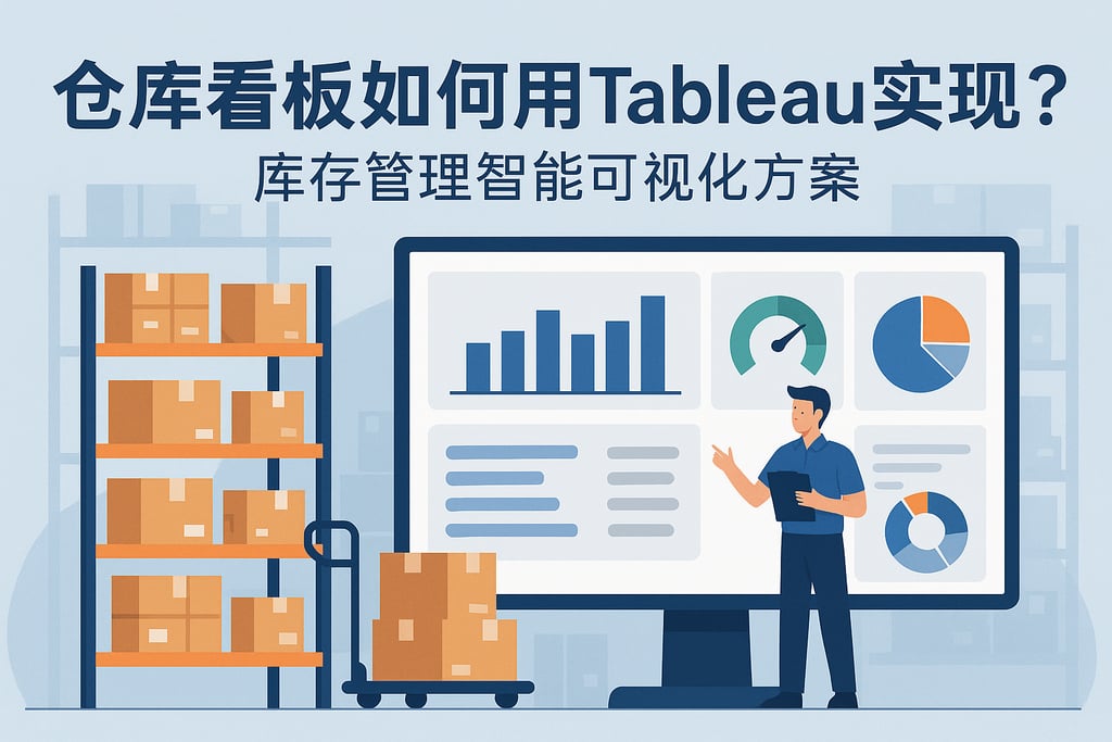 仓库看板如何用Tableau实现？库存管理智能可视化方案