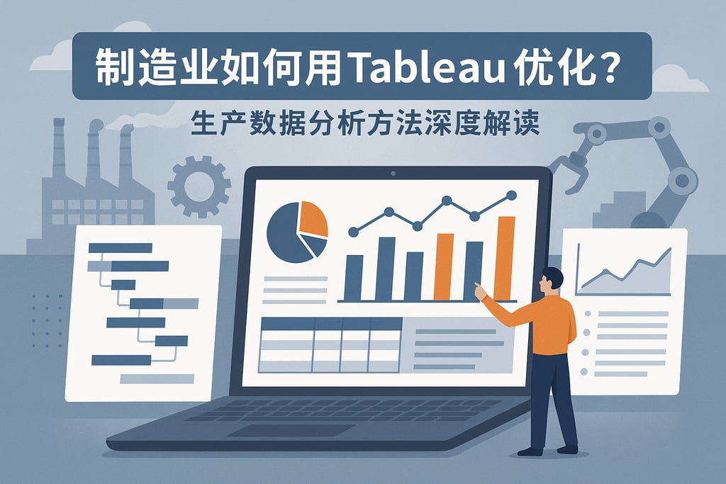 制造业如何用Tableau优化？生产数据分析方法深度解读