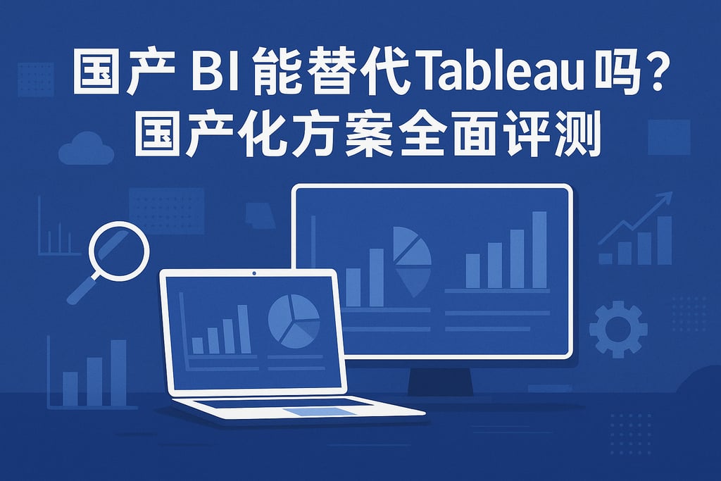 国产BI能替代Tableau吗？国产化方案全面评测