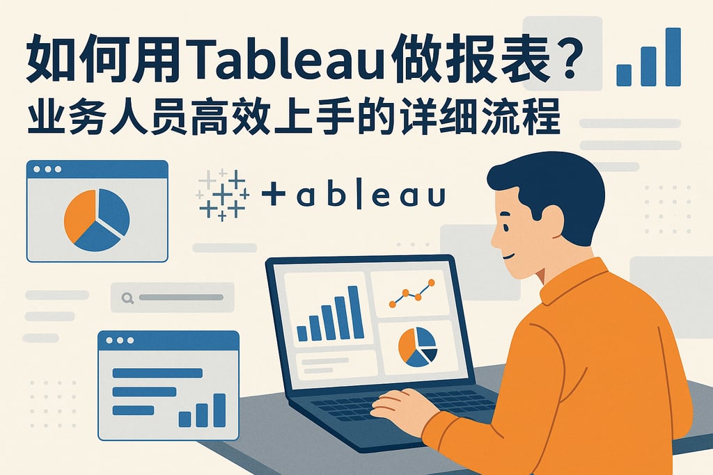 如何用Tableau做报表？业务人员高效上手的详细流程