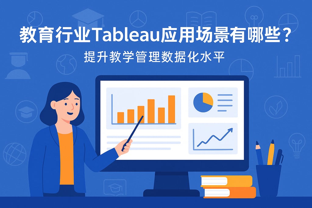 教育行业Tableau应用场景有哪些？提升教学管理数据化水平