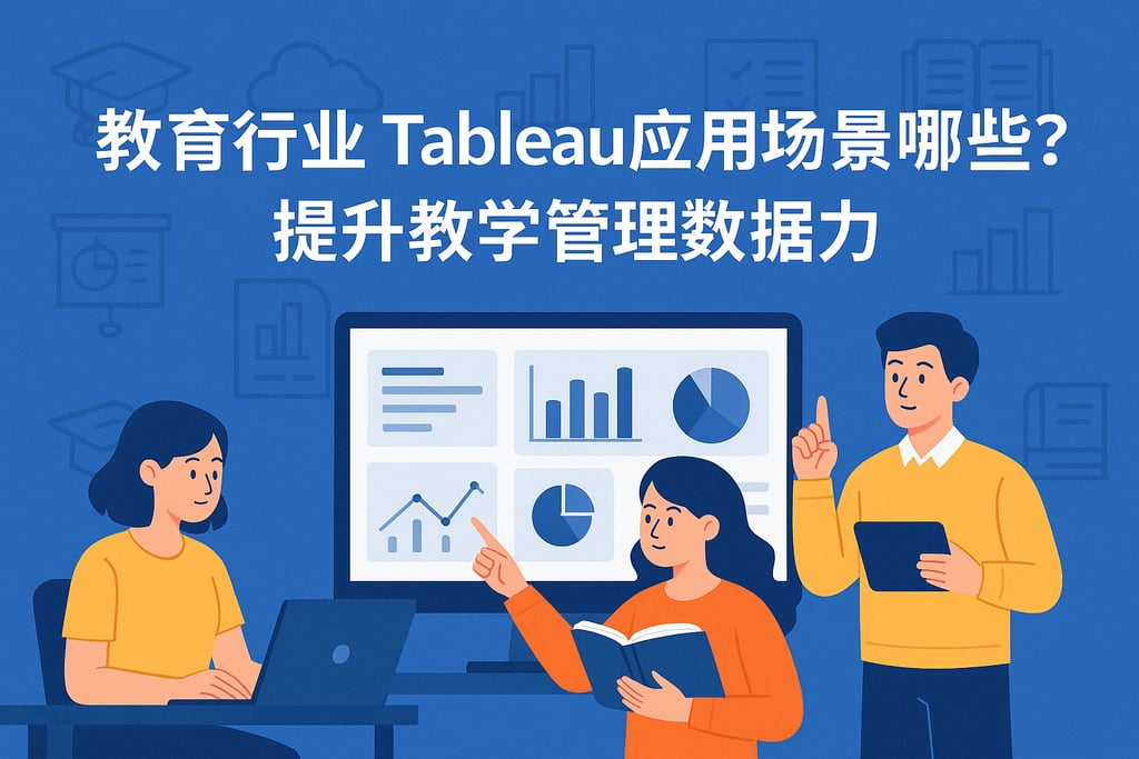 教育行业Tableau应用场景有哪些？提升教学管理数据能力