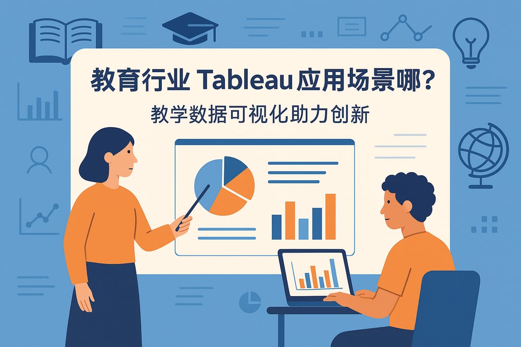 教育行业Tableau应用场景有哪些？教学数据可视化助力创新