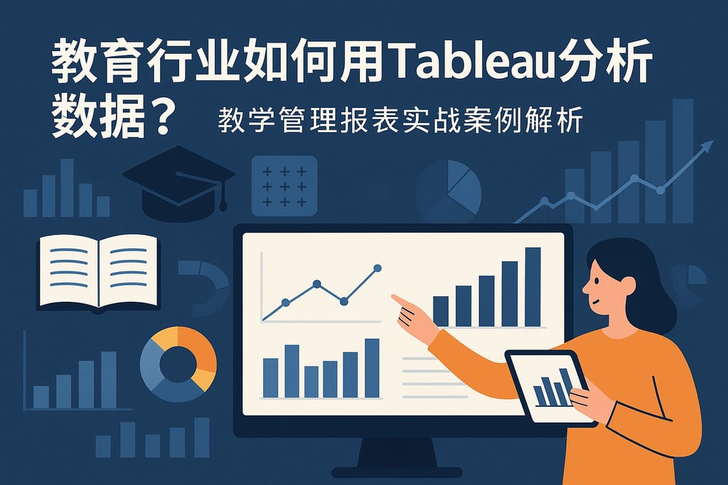 教育行业如何用Tableau分析数据？教学管理报表实战案例解析