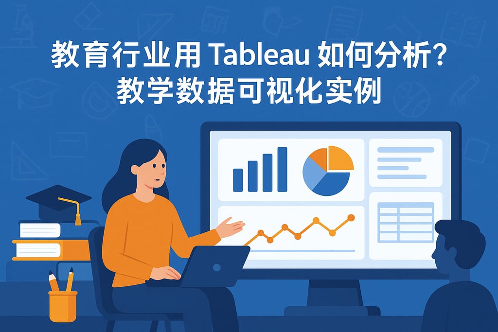 教育行业用Tableau如何分析？教学数据可视化实例