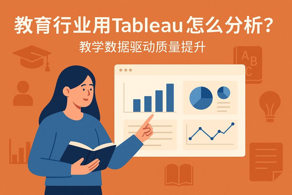 教育行业用Tableau怎么分析？教学数据驱动质量提升