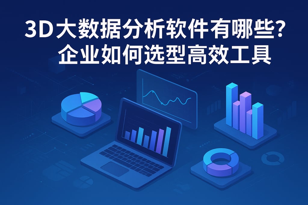 3d大数据分析预测软件有哪些？企业如何选型高效工具