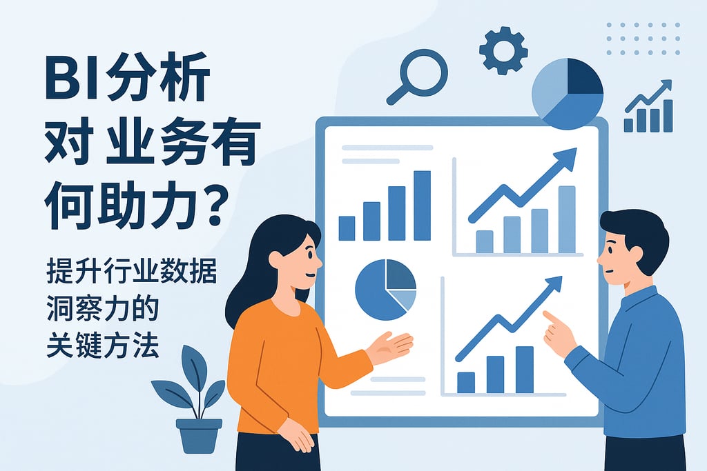 bi分析对业务有何助力？提升行业数据洞察力的关键方法
