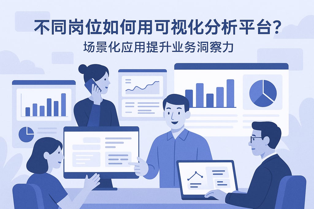 不同岗位如何用可视化分析平台？场景化应用提升业务洞察力