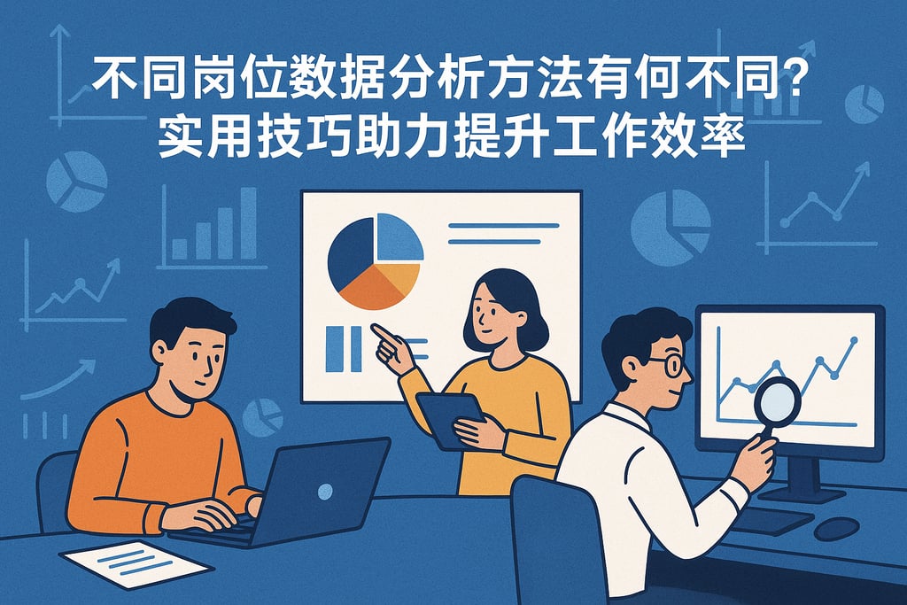 不同岗位数据分析方法有何不同？实用技巧助力提升工作效率