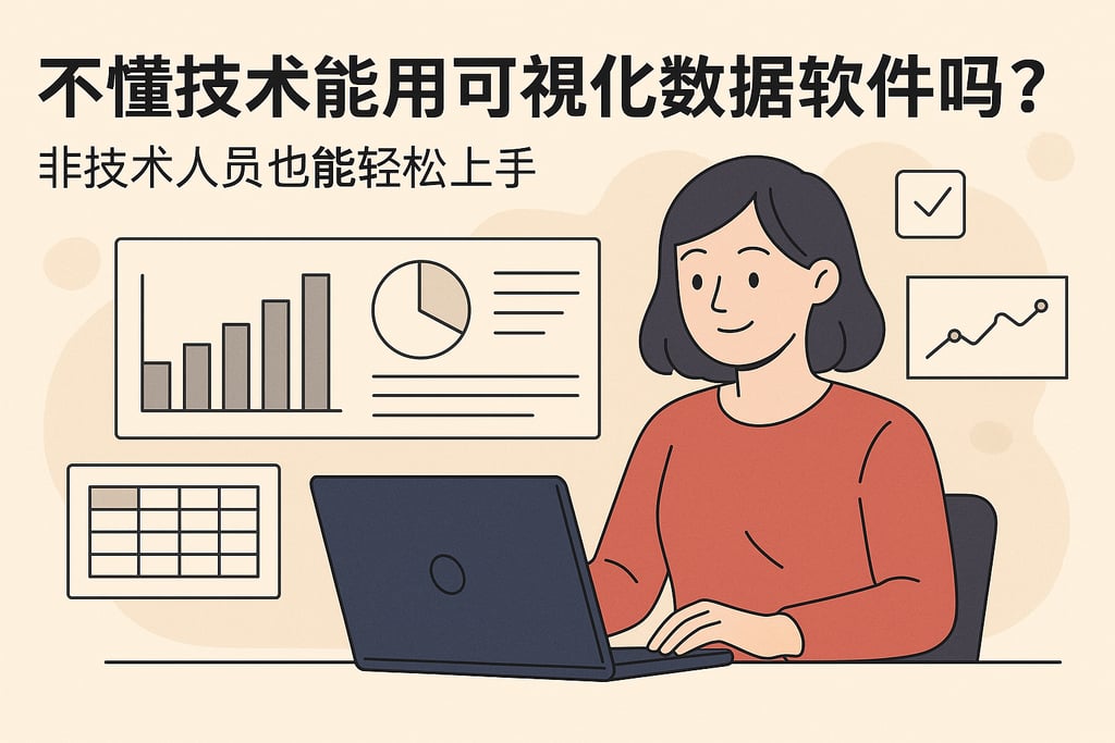 不懂技术能用可视化数据软件吗？非技术人员也能轻松上手