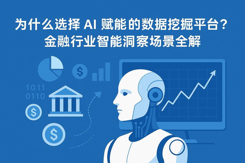 为什么选择AI赋能的数据挖掘平台？金融行业智能洞察场景全解
