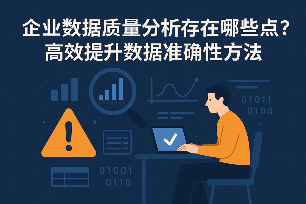 企业数据质量分析存在哪些难点？高效提升数据准确性方法