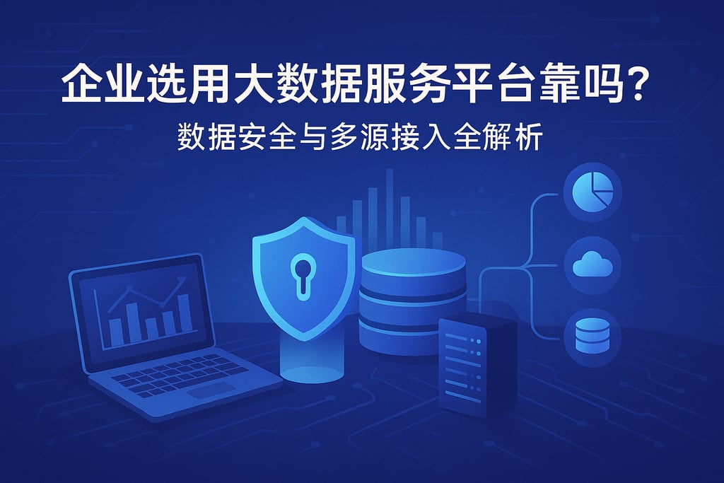 企业选用大数据服务平台靠谱吗？数据安全与多源接入全解析