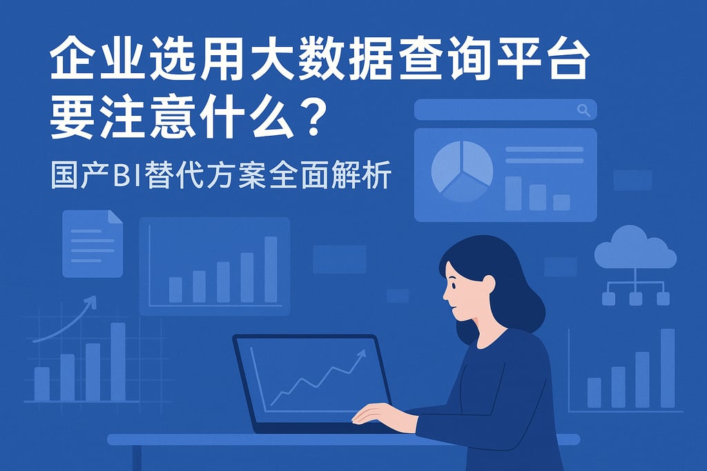 企业选用大数据查询平台要注意什么？国产BI替代方案全面解析