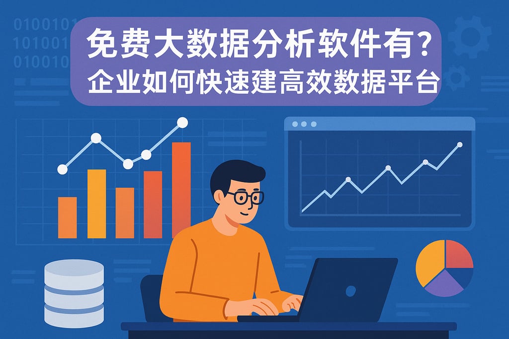 免费大数据分析软件有哪些？企业如何快速搭建高效数据平台