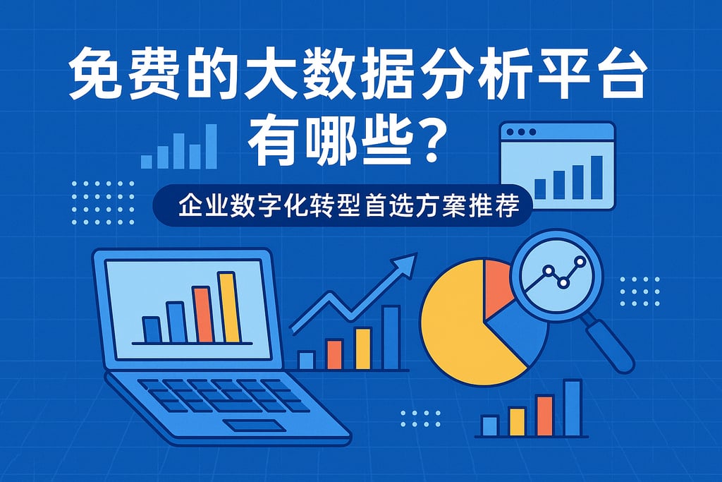免费的大数据分析平台有哪些？企业数字化转型首选方案推荐