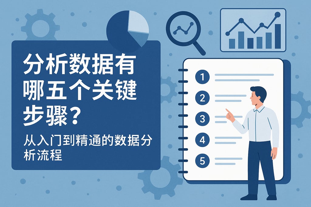 分析数据有哪五个关键步骤？从入门到精通的数据分析流程