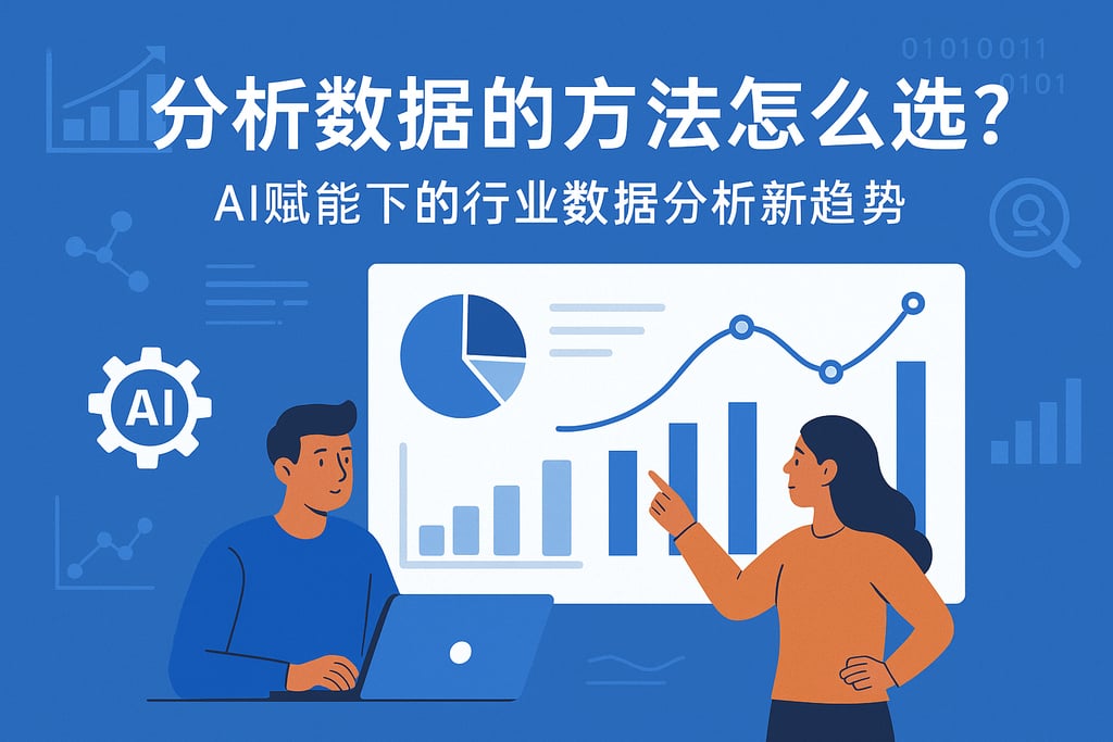 分析数据的方法怎么选？AI赋能下的行业数据分析新趋势